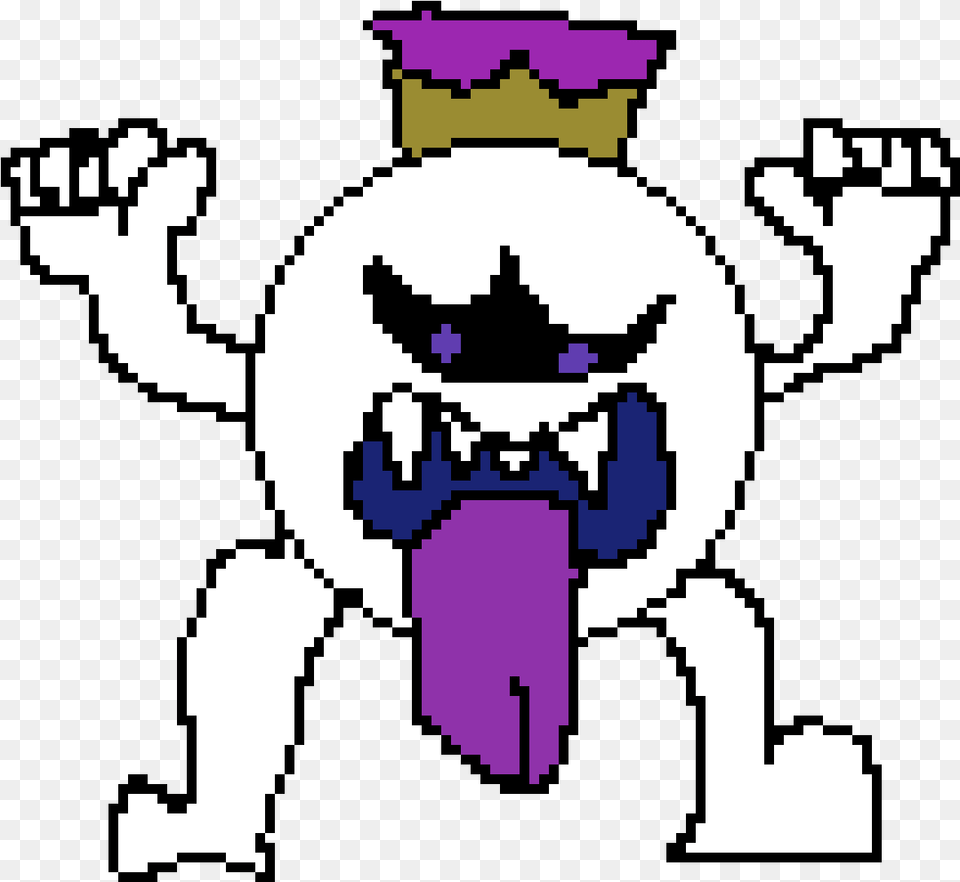 Pixilart King Boo With Limbs By Dandaundertale Dot, Baby, Person Png Image