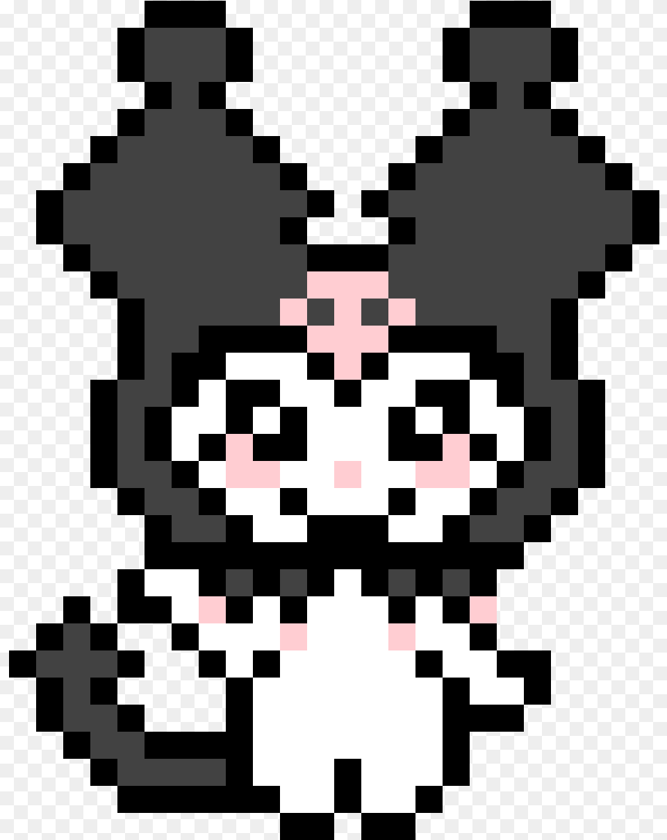 Pixilart Kuromi By Daffiny Satan Pixel Art Free Transparent Png