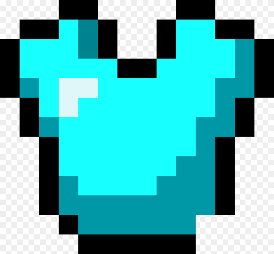 Pixilart Minecraft Diamond Chestplate By Death Drawer Minecraft Diamond Armor, First Aid Png