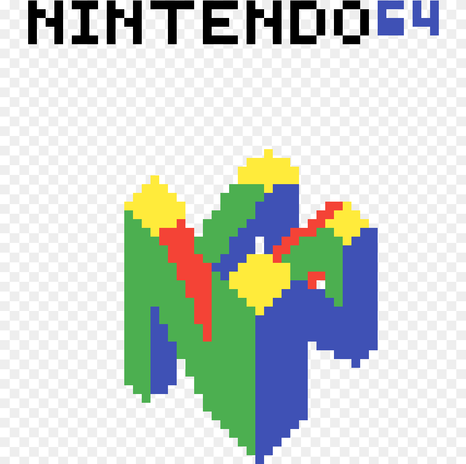 Pixilart N64 Logo By Hackergodpixel Vertical Free Transparent Png