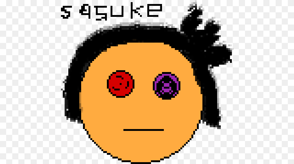 Pixilart Naruto People By Sasukeuchlha Pixel Art, Face, Head, Person, Food Free Png