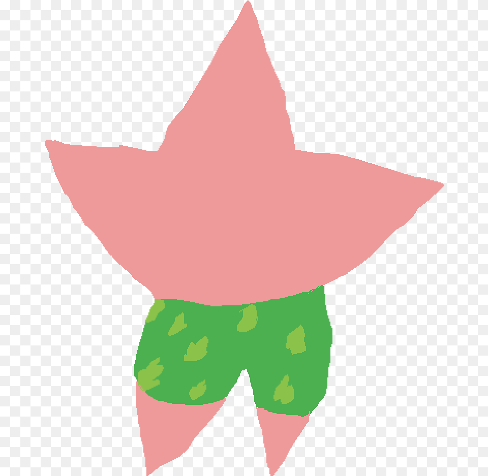 Pixilart Patrick Star By Bloodyheart Illustration, Clothing, Hat, Baby, Person Free Png