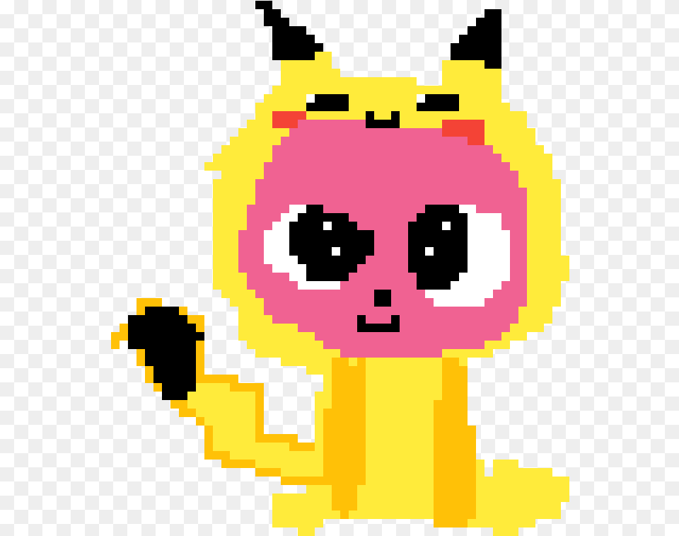 Pixilart Pinkfong Pikachu By Pinkfongartist Shineray, Dynamite, Weapon Free Png