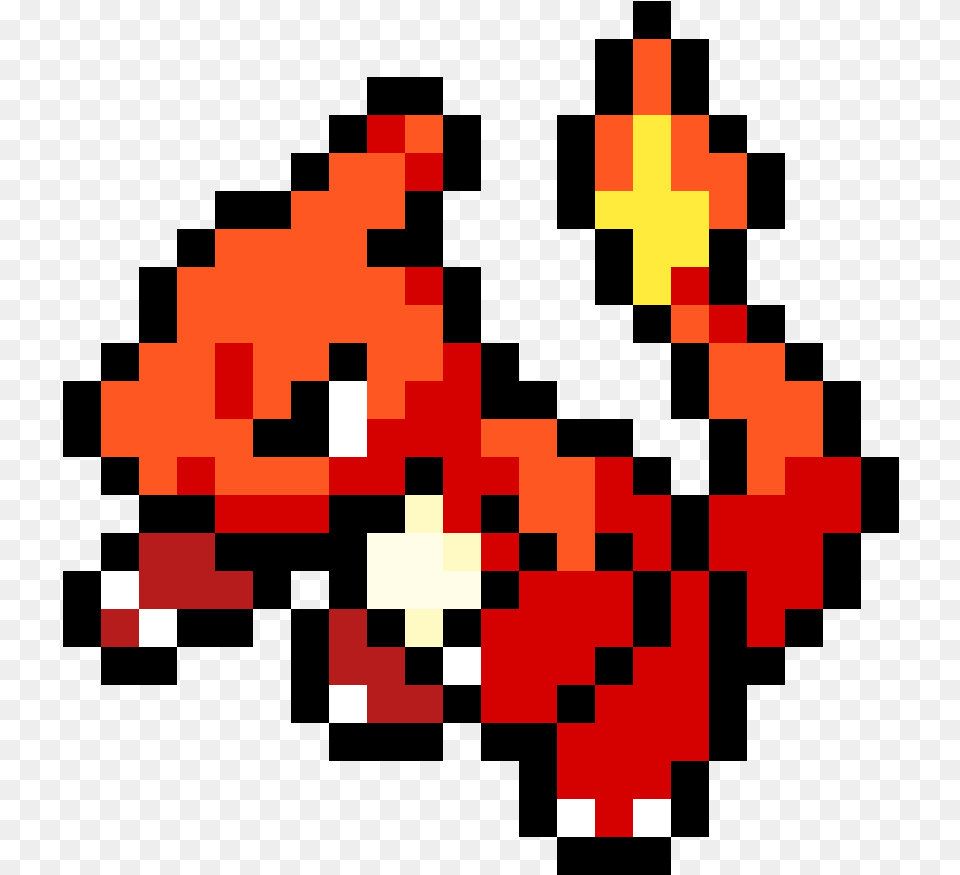 Pixilart Pixel Art Pokemon Charmeleon, First Aid, Graphics, Pattern Free Png
