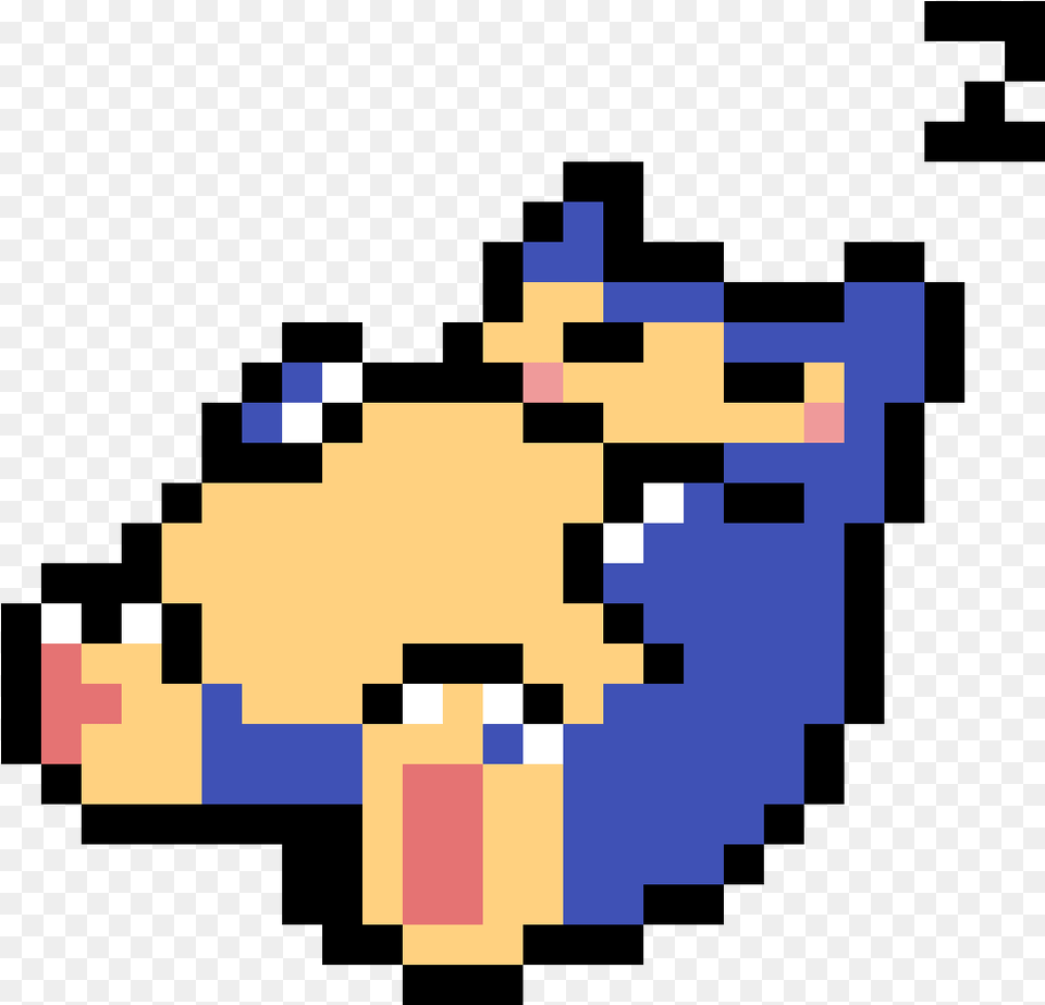 Pixilart Pixel Art Pokemon Snorlax Png Image