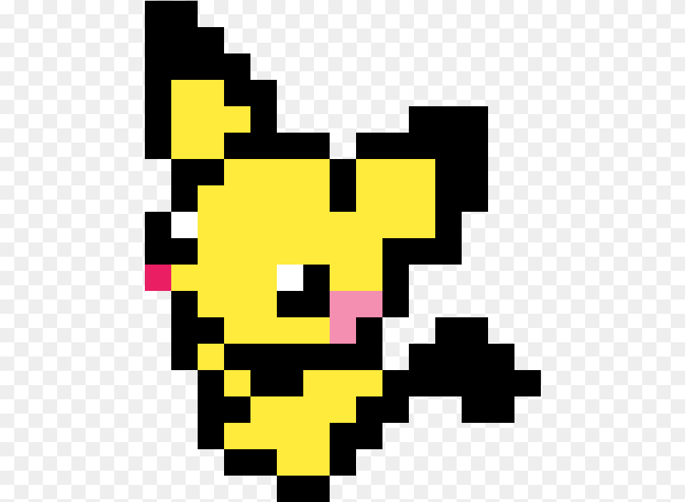 Pixilart Pixel Pichu By Pixelartist232 Pokemon Pixel Art Pichu, First Aid Png