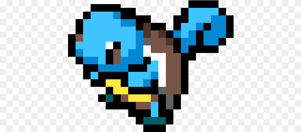 Pixilart Pixel Squirtle By Donutuniverse Pokemon Pixel Art, Animal, Bird, Jay, Ball Free Transparent Png