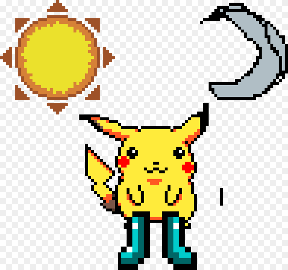 Pixilart Pokemon Sun And Moon By Pikachu You Expect Me To Fit, Light Free Transparent Png