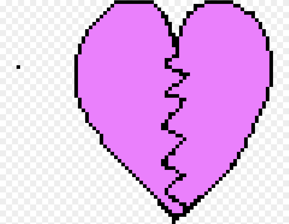 Pixilart Purple Broken Heart By Koalasarecool82 Purple Broken Heart, Flower, Plant, Person Png