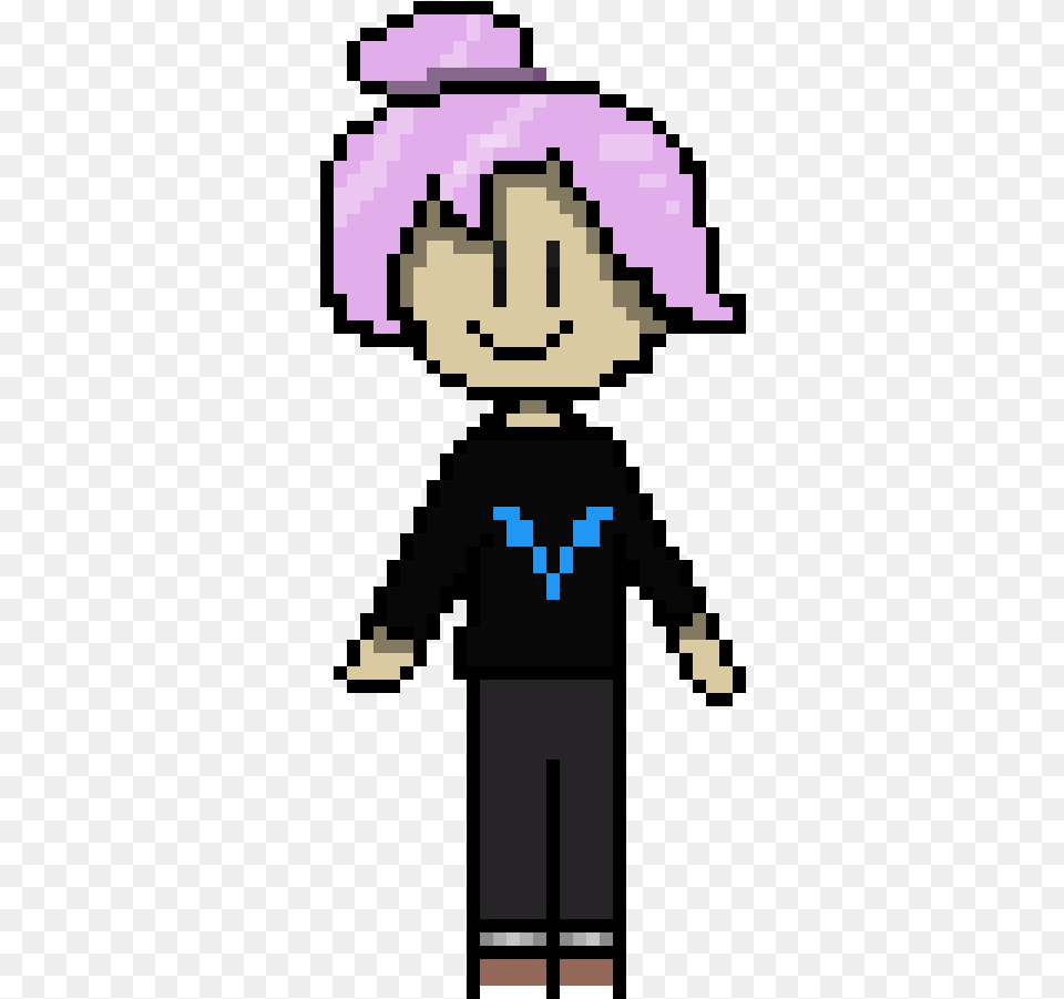 Pixilart Roblox Character By Queenweewee Cartoon, Clothing, Hat, Cross, Symbol Png