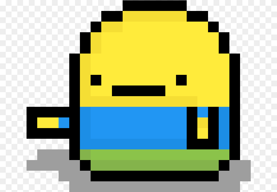 Pixilart Roblox Noob Meep By Meepmeep Danganronpa Pixel Sprite Maker, Car, Car Wash, Transportation, Vehicle Free Transparent Png