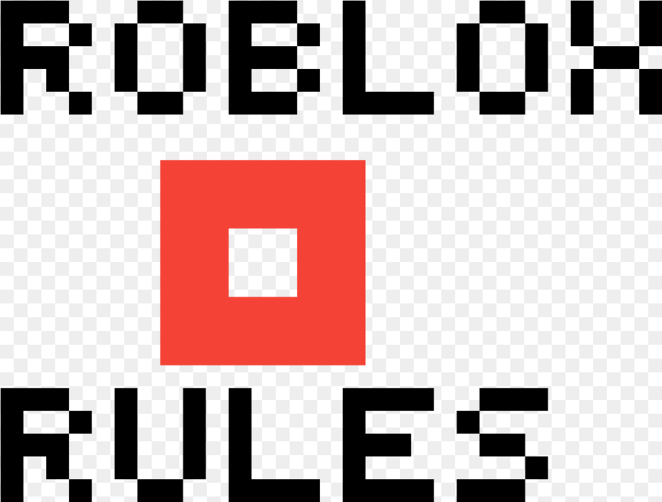 Pixilart Roblox Rules By Anonymous Graphic Design, Text Free Png Download