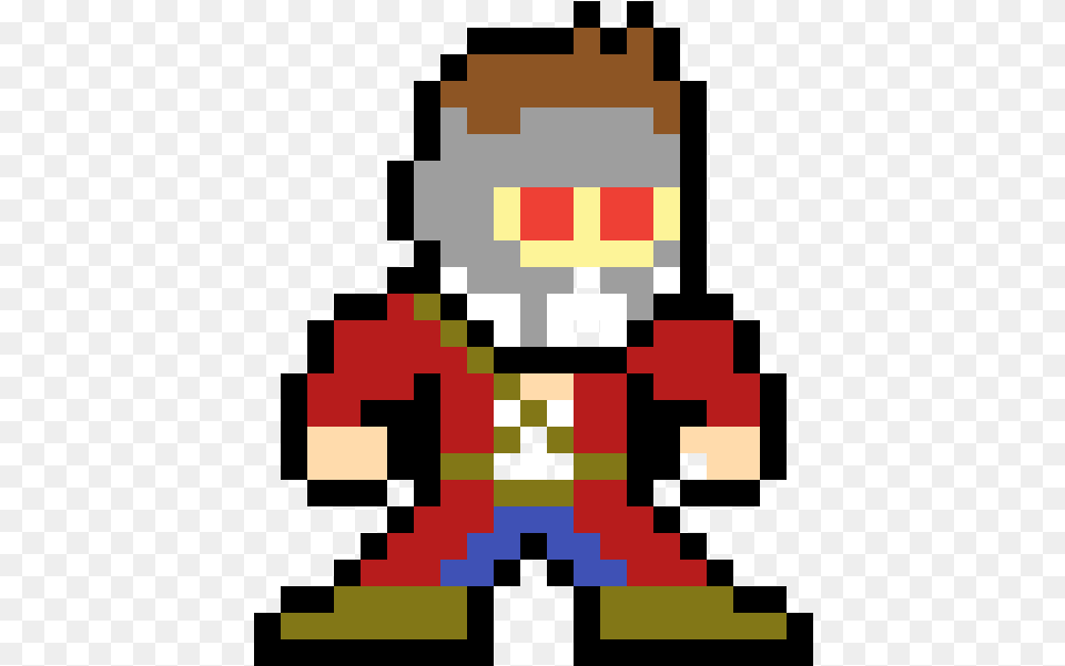 Pixilart Star By Awesome1245 8 Bit John Cena, First Aid, Nutcracker Free Png