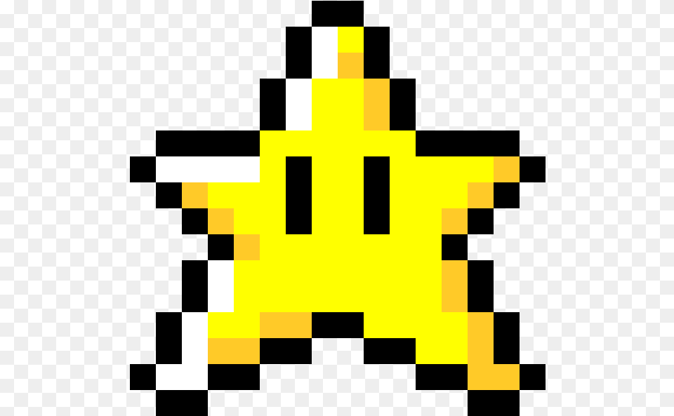 Pixilart Super Mario Star, First Aid, Symbol, Star Symbol Free Png