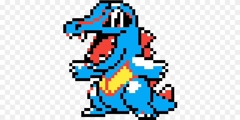 Pixilart Totodile, Art, Pattern Free Transparent Png