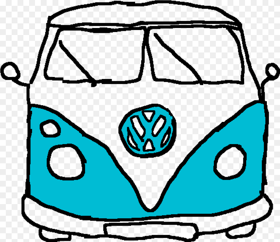 Pixilart Volkswagen Bus Sticker, Animal, Bear, Mammal, Wildlife Free Transparent Png