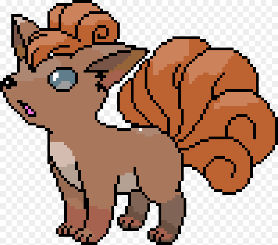 Pixilart Vulpix, Baby, Person, Face, Head Png Image