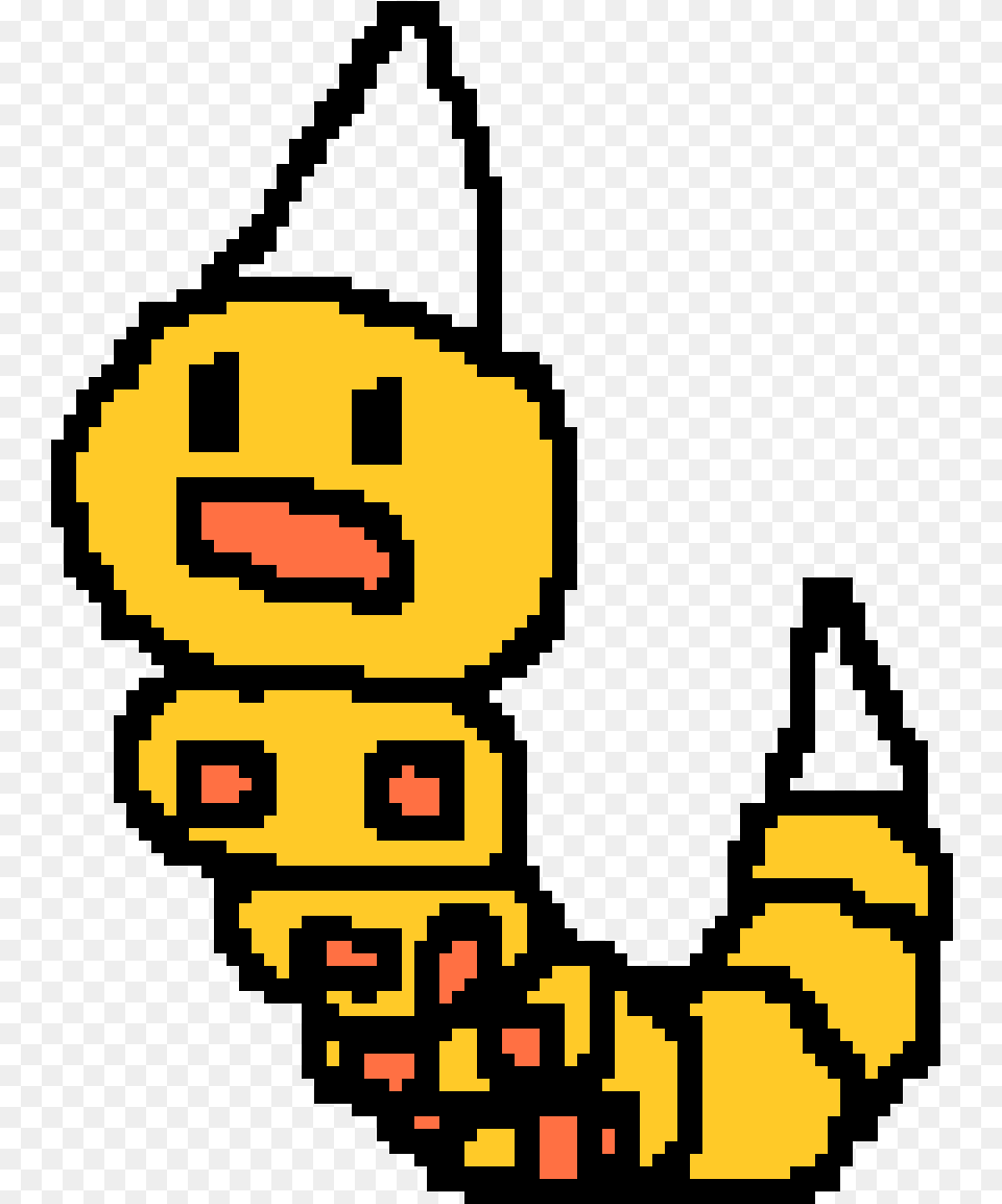 Pixilart Weedle By Appliedameoba80 Happy, Qr Code Free Transparent Png
