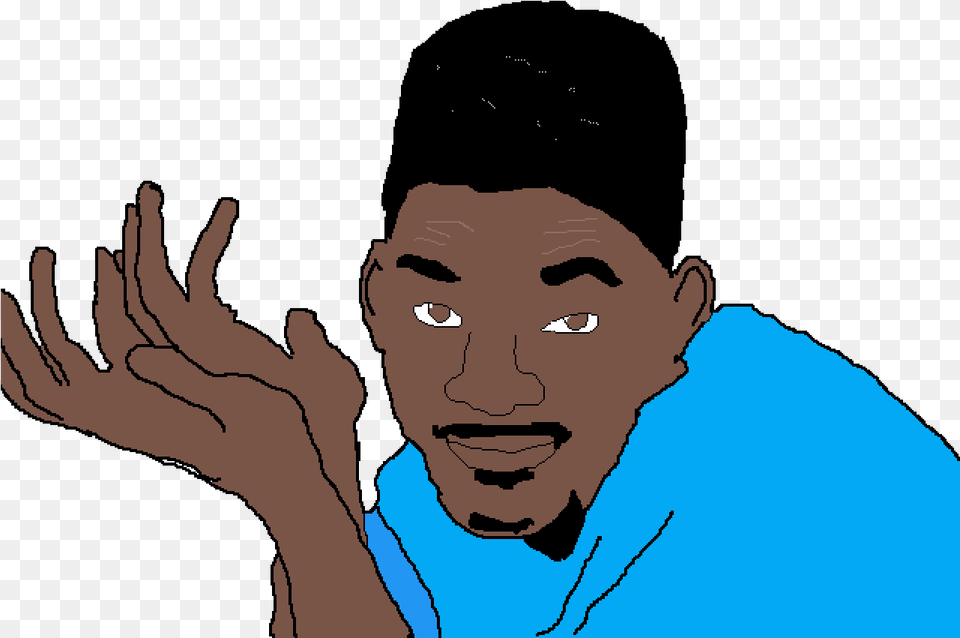 Pixilart Will Smith By B0iwhen Illustration, Portrait, Photography, Person, Head Png Image