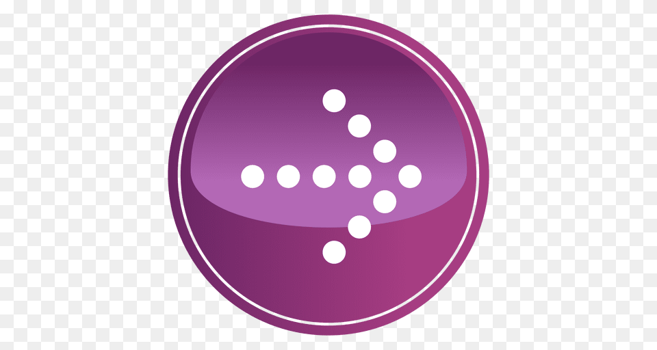 Pixilated Purple Arrow Button, Lighting, Sphere, Disk Free Png