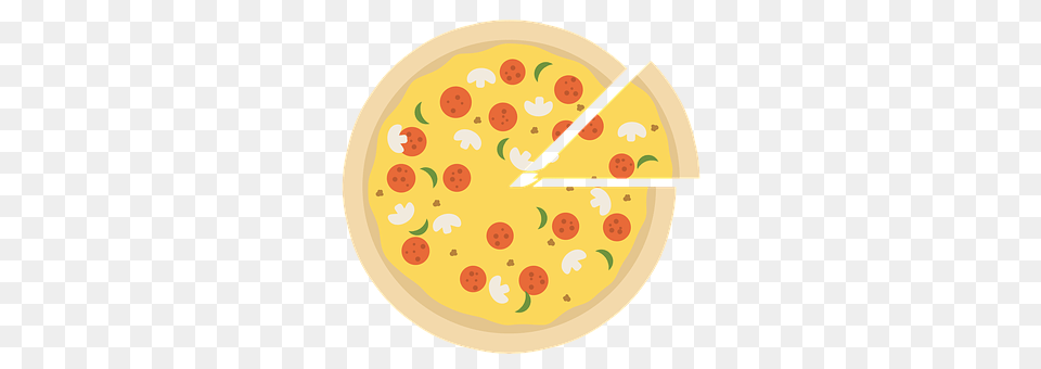 Pizza Food, Meal, Clock Png Image