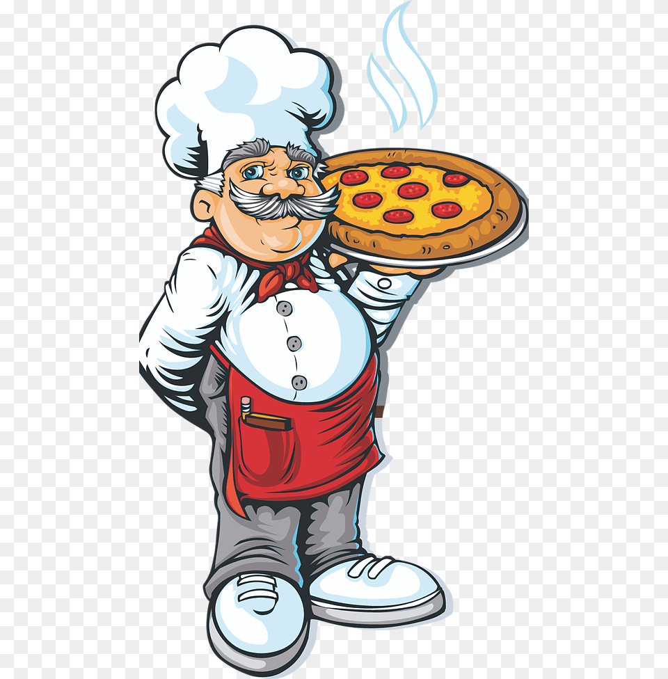 Pizza, Person, Book, Comics, Publication Free Png Download