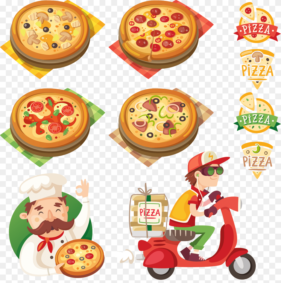 Pizza, Grass, Plant, Baby, Person Png Image