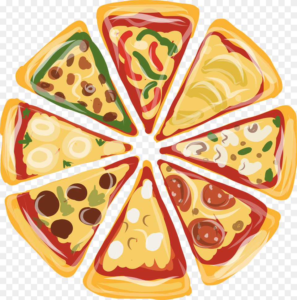 Pizza, Food, Blade, Sliced, Weapon Png Image