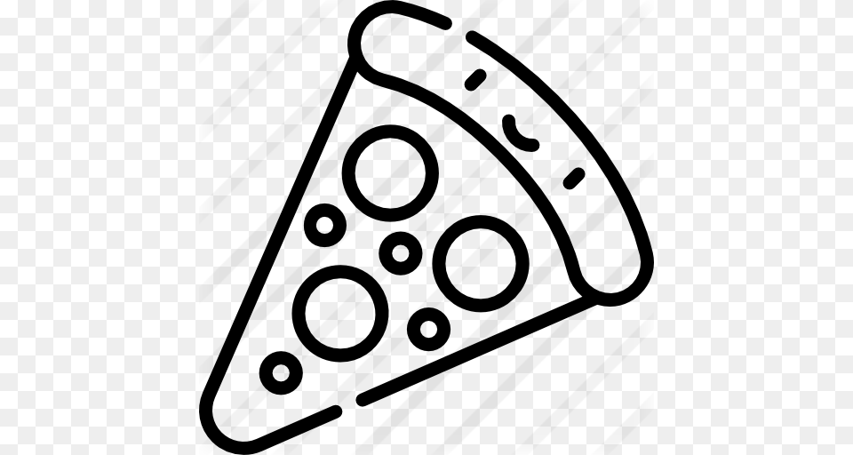 Pizza, Gray Free Png Download