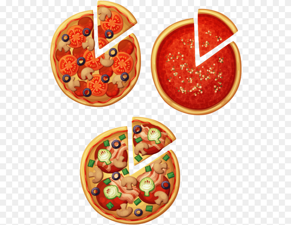 Pizza, Food, Sweets, Text Png