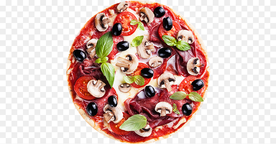 Pizza, Dish, Food, Meal, Platter Png Image