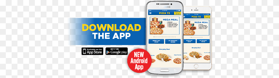 Pizza 73 Online Advertising, Electronics, Phone, Mobile Phone, Text Png Image