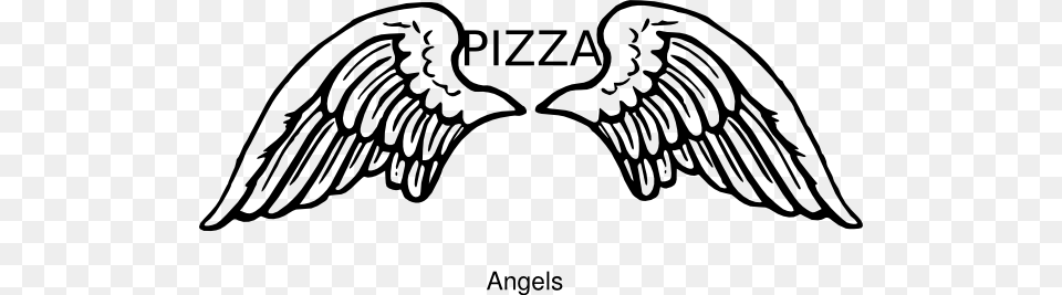 Pizza Angel Clip Art Angel Wings Svg, Animal, Mammal, Wildlife, Zebra Free Png Download