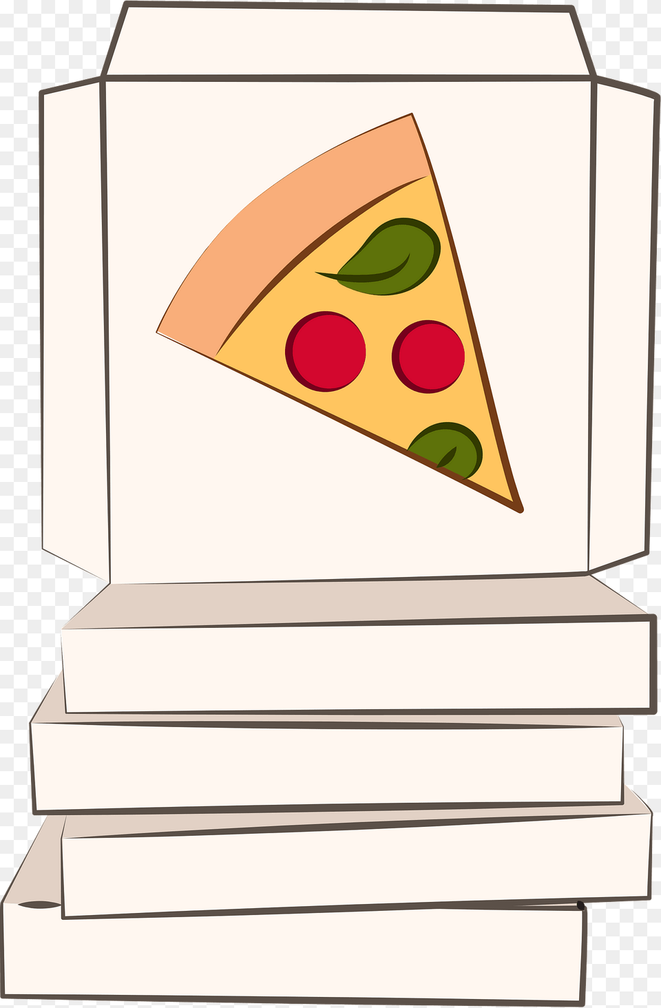 Pizza Boxes Clipart, Triangle, Mailbox Free Png