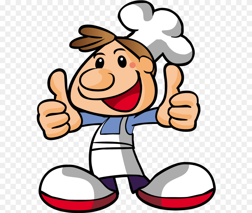 Pizza Chef Cartoon Transprent Chef Thumbs Up, Body Part, Finger, Hand, Person Free Transparent Png