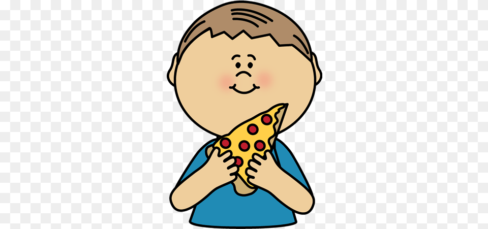 Pizza Clip Art Pizza Images For Teachers Educators Girl Eating Pizza Clipart, Head, Person, Face, Baby Free Png