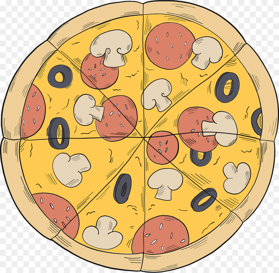 Pizza Clipart, Food, Face, Head, Person Free Png Download