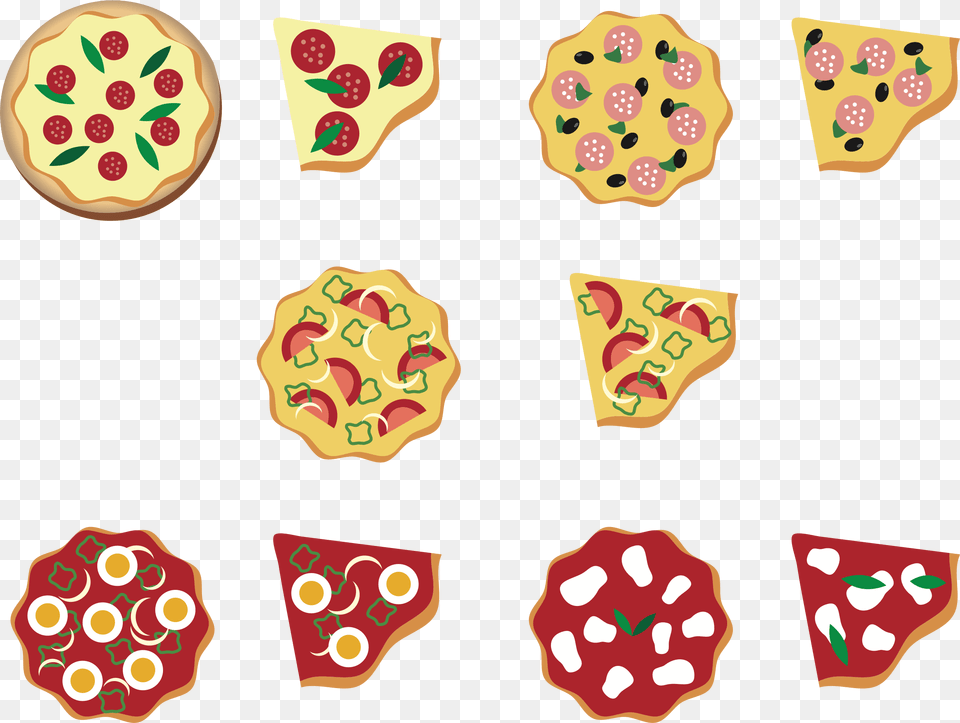 Pizza Clipart Big Pizza Small Pizza Clipart Small Pizza Clipart, Food, Sweets, Cookie, Cream Free Png