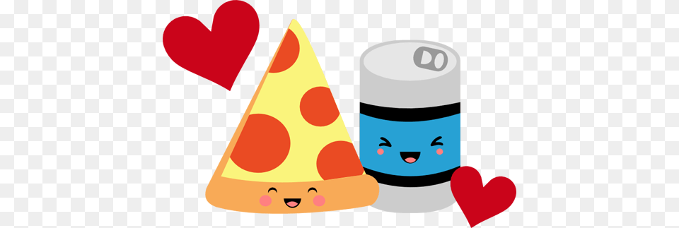 Pizza Clipart Kawaii, Clothing, Hat, Party Hat, Dynamite Free Png