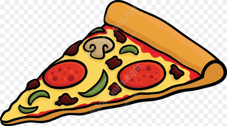 Pizza Clipart Slice Of Cartoon Vector Toons For Teachers Slice Of Pizza Clipart, Food Free Transparent Png