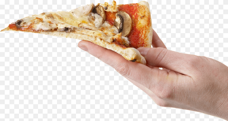 Pizza Commercial Use Image Holding Slice Of Pizza, Food, Food Presentation Free Transparent Png