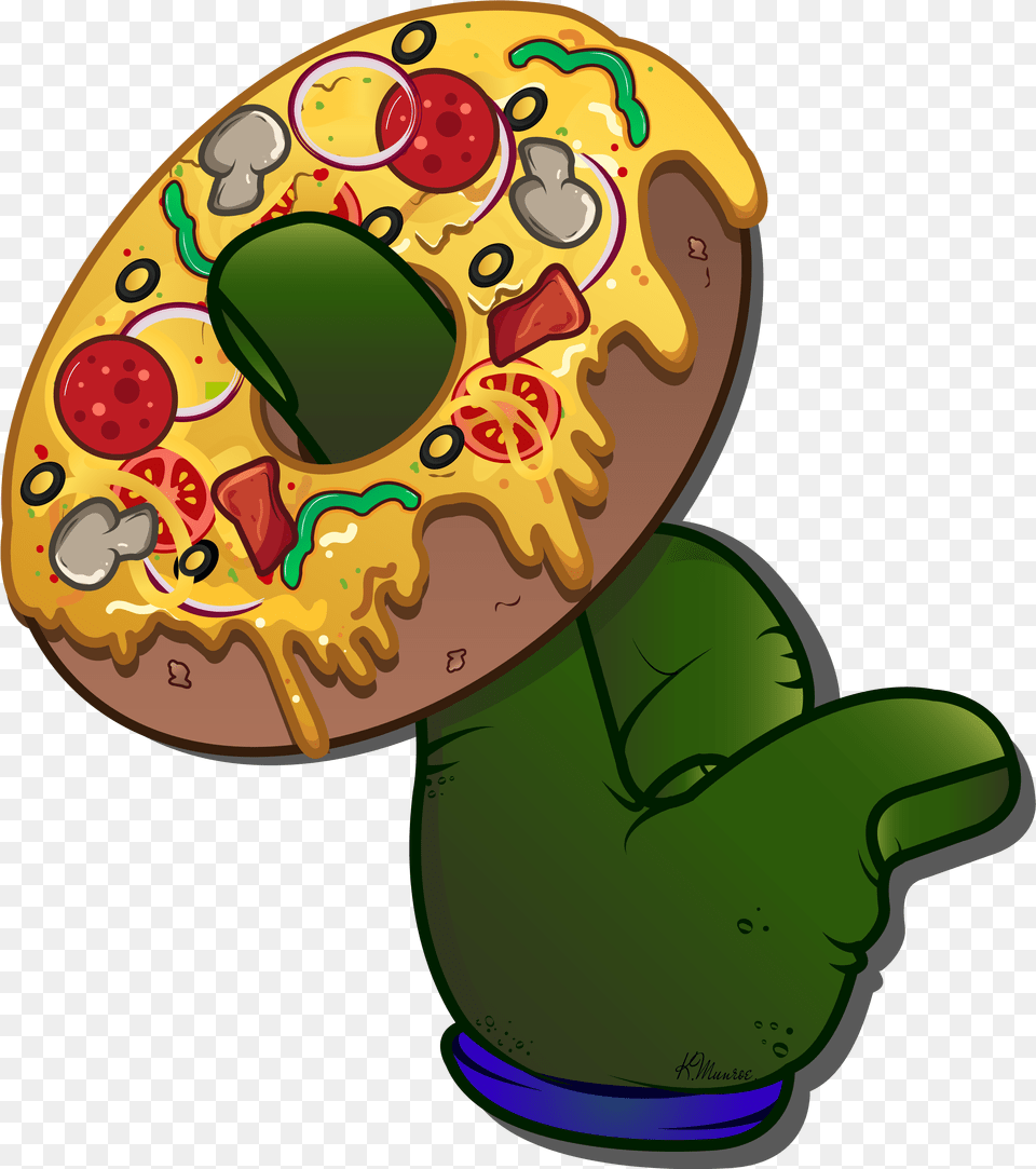 Pizza Donut, Food, Sweets Png Image