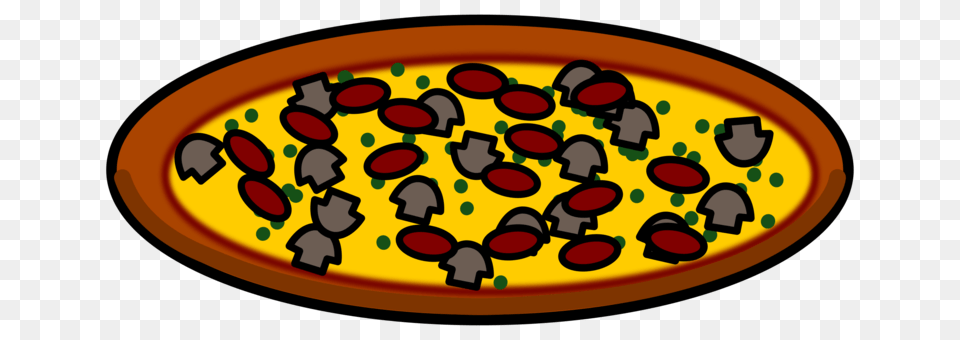 Pizza Edible Mushroom Pepperoni Fast Food, Meal, Dish, Lunch Png Image