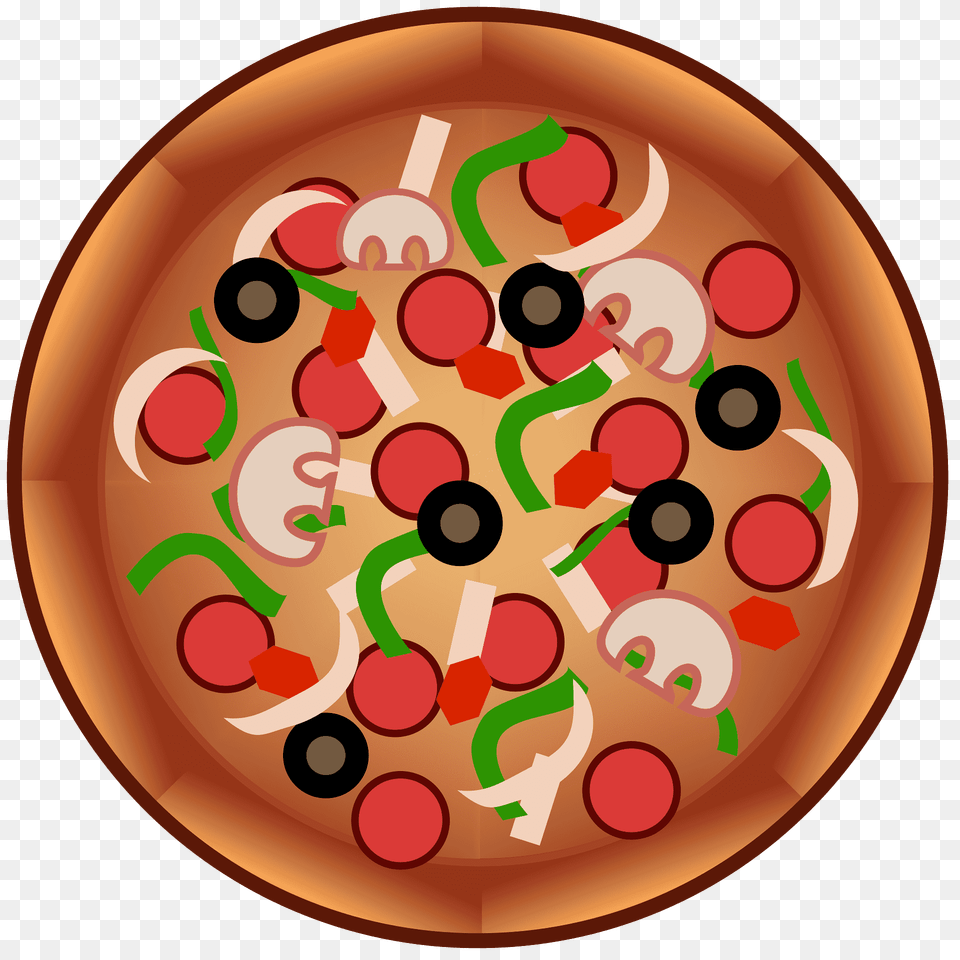 Pizza Emoji Clipart, Food Free Png