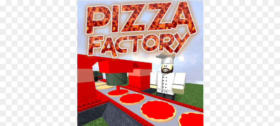 Pizza Factory Tycoon Roblox Pizza Factory Tycoon, Advertisement, Poster, Boy, Child Free Png Download