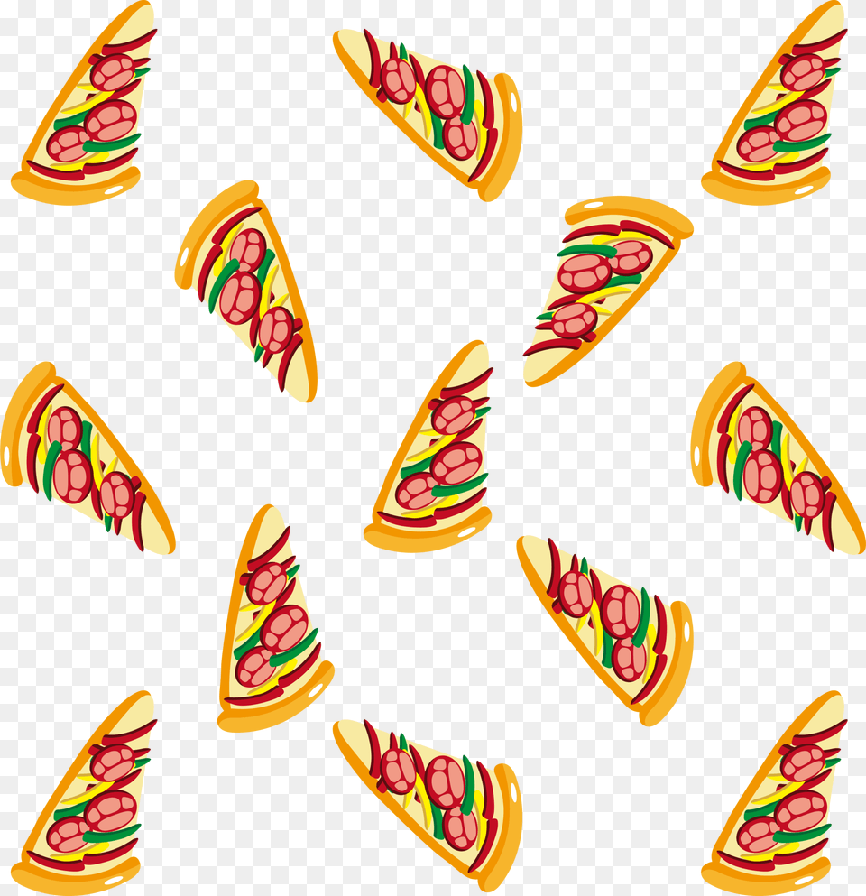 Pizza Fast Food Pattern Pizza Background, Sweets, Candy Png Image