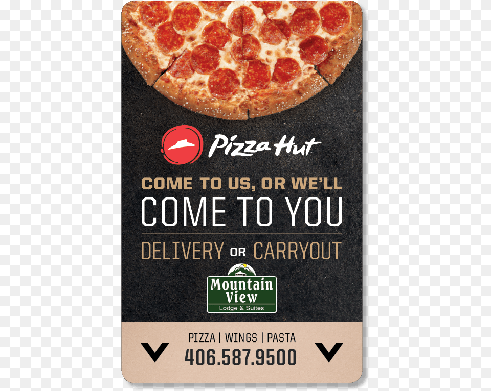 Pizza Hut Business Card Pizza Hut Howard Johnson, Advertisement, Poster, Food Png