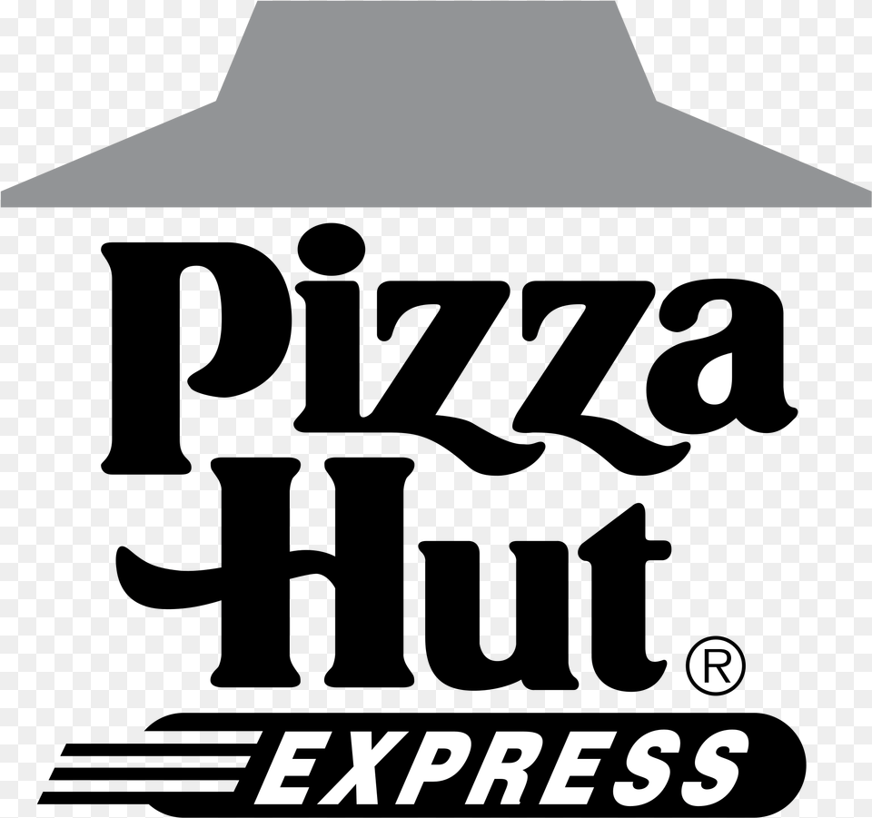Pizza Hut Logo Black, Advertisement, Poster, Astronomy, Moon Free Png Download