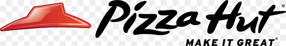 Pizza Hut Make It Great Logo Pizza Hut Canada Logo, Text, Blackboard Png