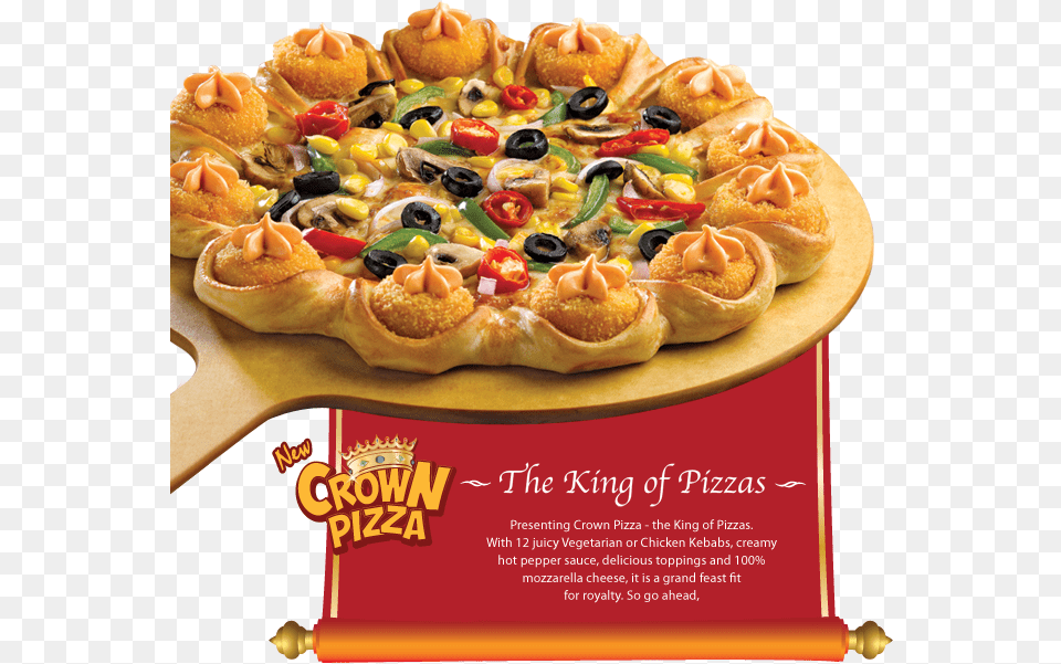 Pizza Hut Pizza Hut King Pizza, Advertisement, Dessert, Food, Pastry Free Png